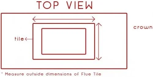 13" x 21" High-Quality Fireplace Damper